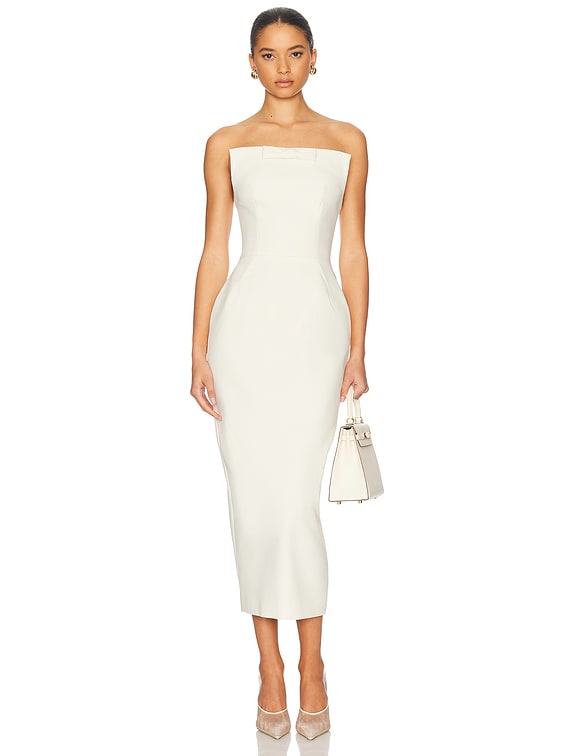The S Curve Dress With Bow