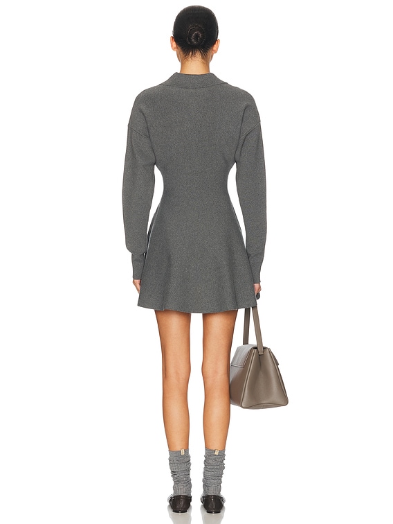 Helen knit flare mini dress