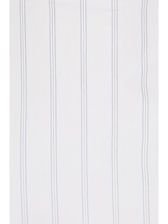 Stripe Poplin Shirt Dress