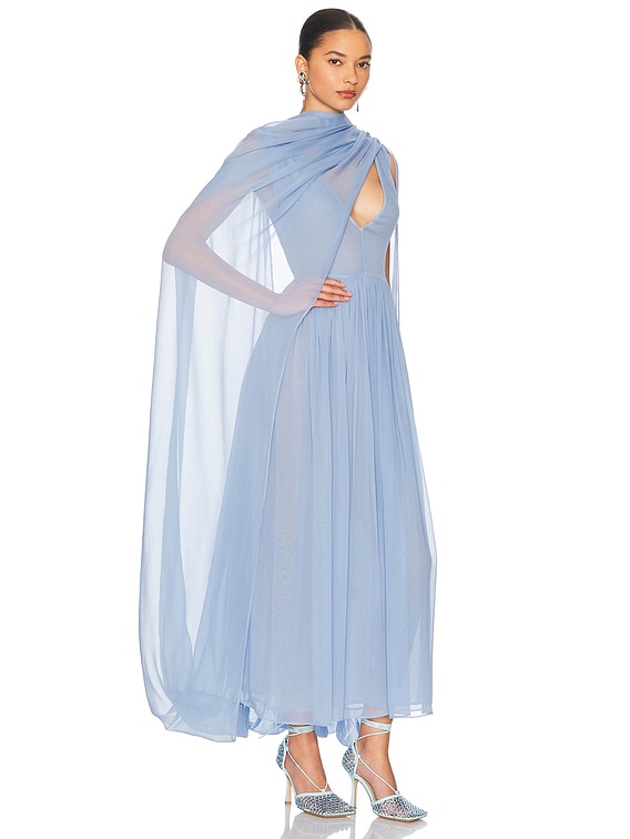 The Sabine Dress in Silk Chiffon