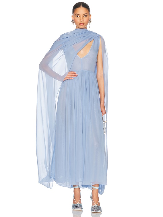 The Sabine Dress in Silk Chiffon
