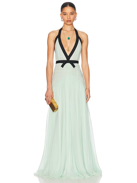 The Siren Dress in Silk Chiffon