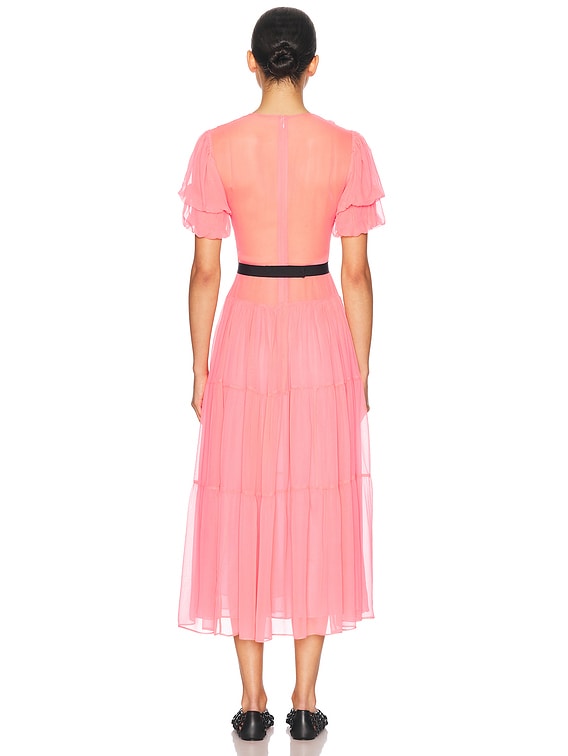 The Sasha Dress in Silk Chiffon
