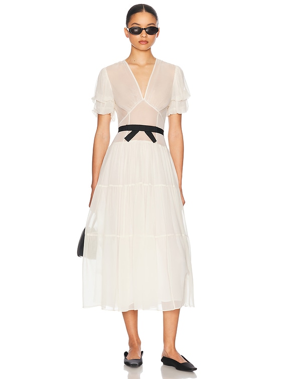 The Sasha Dress in Silk Chiffon