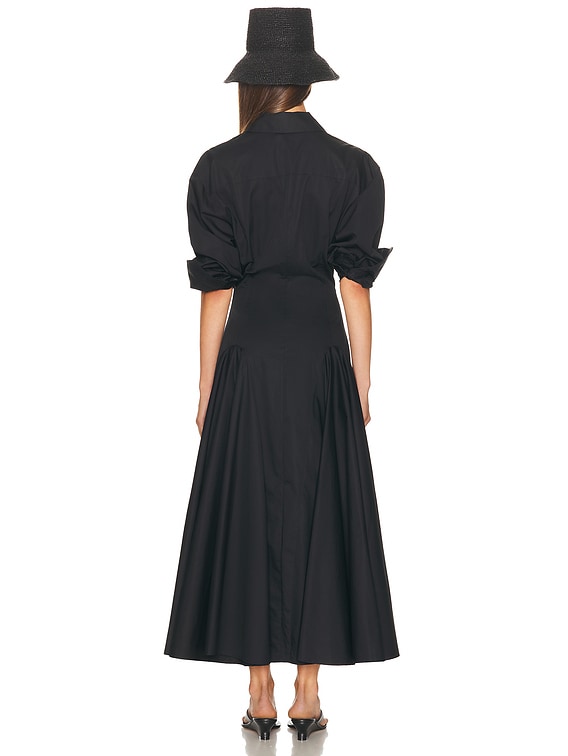 Godet Shirt Dress