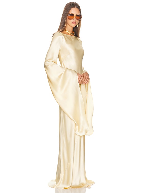 The Rosalind Dress in Silk Charmeuse