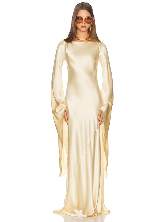 The Rosalind Dress in Silk Charmeuse