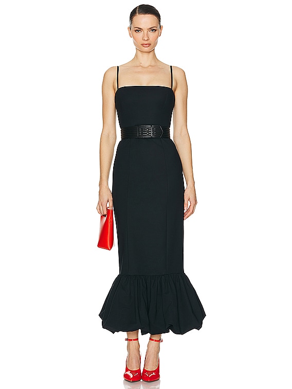 faille bridesmaid dresses Strapless Mermaid Gown 12 / Noir