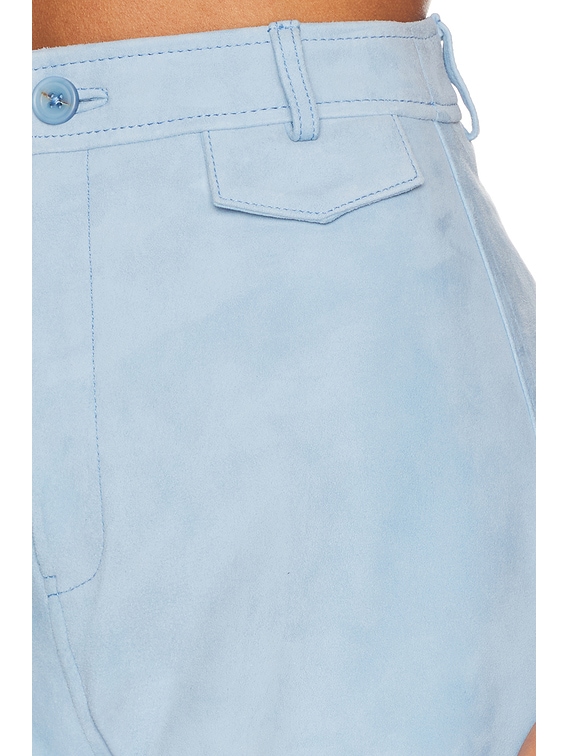 The Suede Micro Shorts