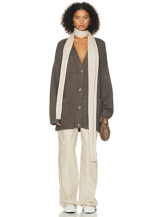Helsa Tania Cardigan in Brown | FWRD