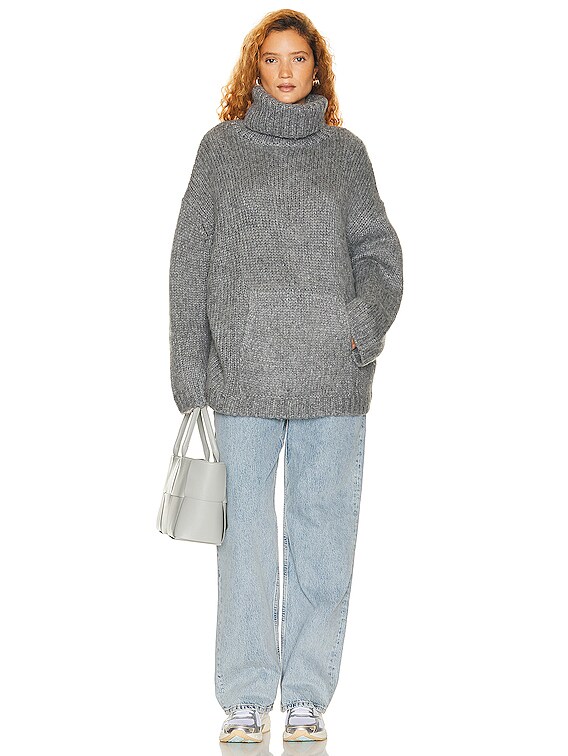 Helsa Janin Sweater in Grey | FWRD