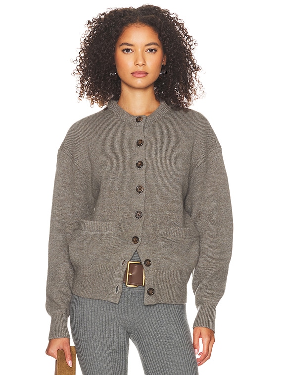 ★bubble★haag ニット　グレー　美品 Drea Cardigan, grey – ALMADA LABEL