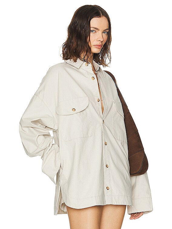 Helsa WORKWEAR ジャケット - Ecru | FWRD