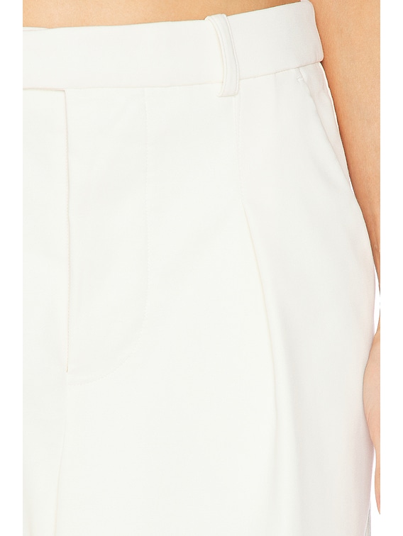 Helsa The Barrel Pant in Cream | FWRD display picture 1