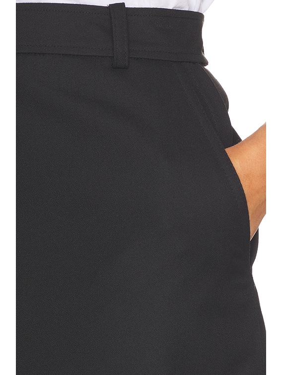 Helsa Trouser With Attached Skirt in Black | FWRD