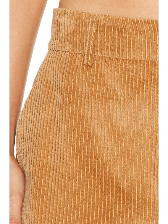 Helsa The Baggy Trouser in Corduroy in Caramel | FWRD