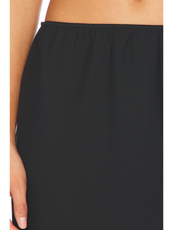 Helsa Suit Midi Skirt With Lace in Black | FWRD