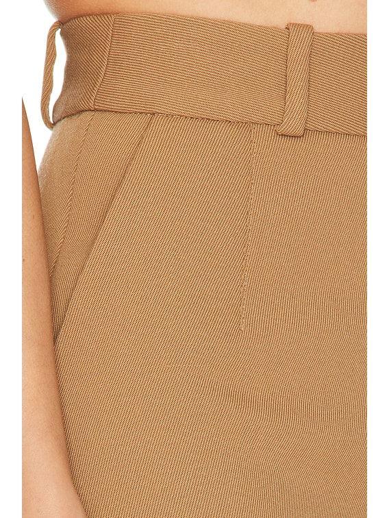 Helsa Pencil Skirt in Camel | FWRD