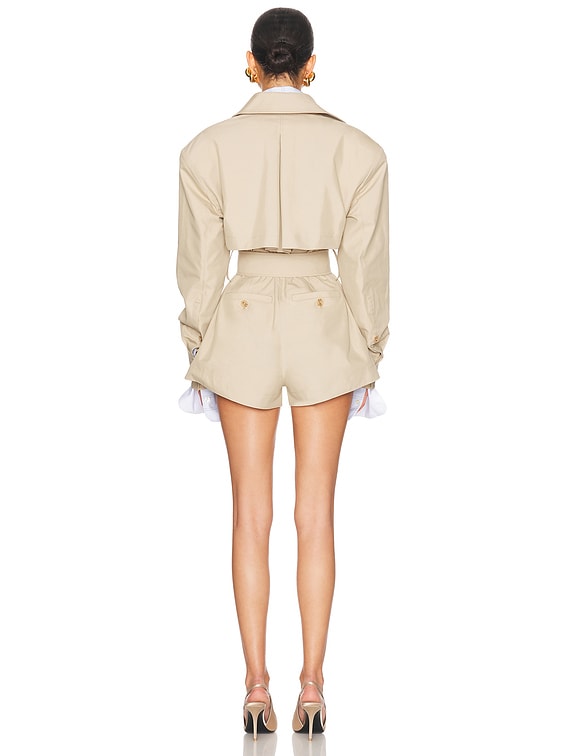 The Short Trench Jumpsuit