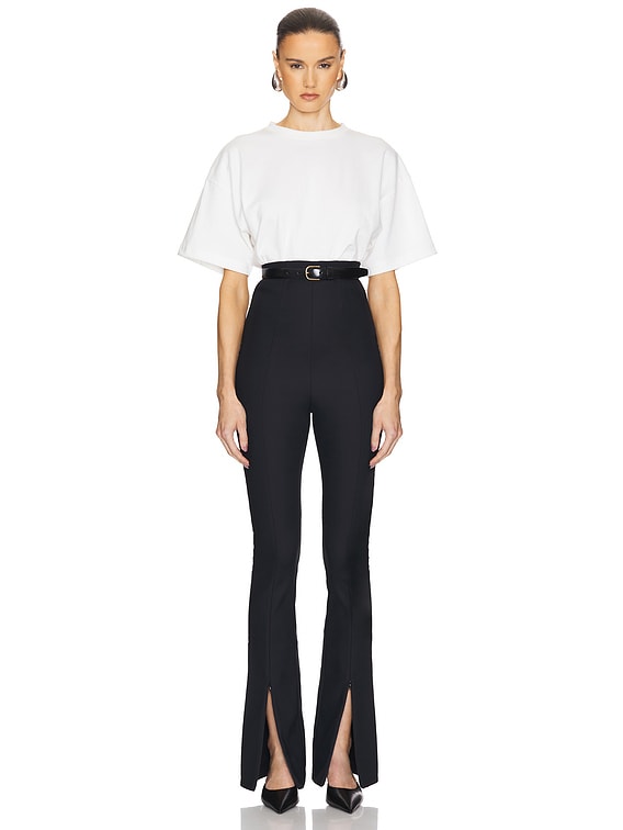 The Sculpted Tee in Thick Jersey