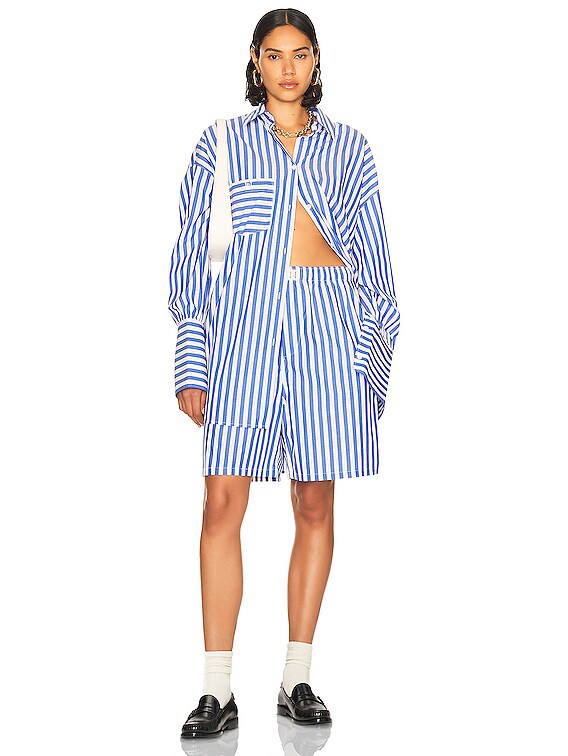 Cotton Poplin Oversized Shirt
