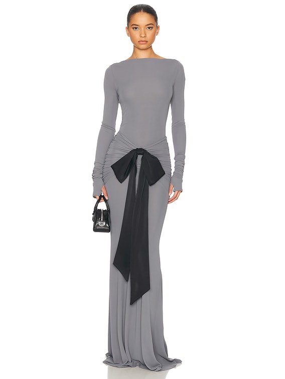 Matte Jersey Long Sleeve Top