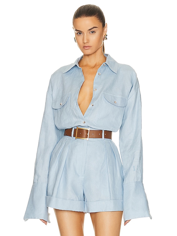 Linen Button Down Shirt