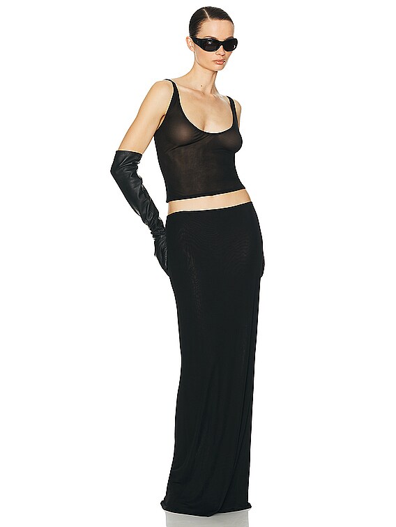 トップス hella sheer volume tops /black Hella】sheer volume tops | selectshop kusukusu