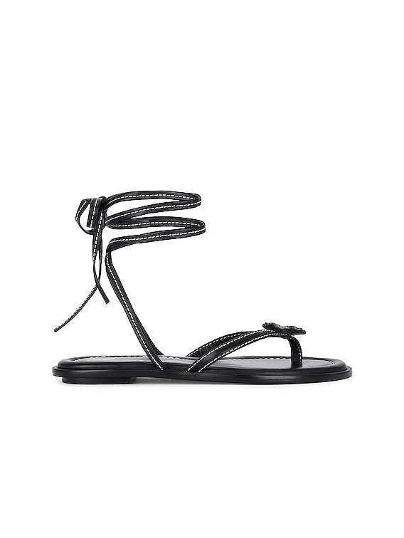 Buy online Black Lace-up Stiletto Sandals from heels for Women by Truffle  Collection for ₹2569 at 55% off | 2024 Limeroad.com