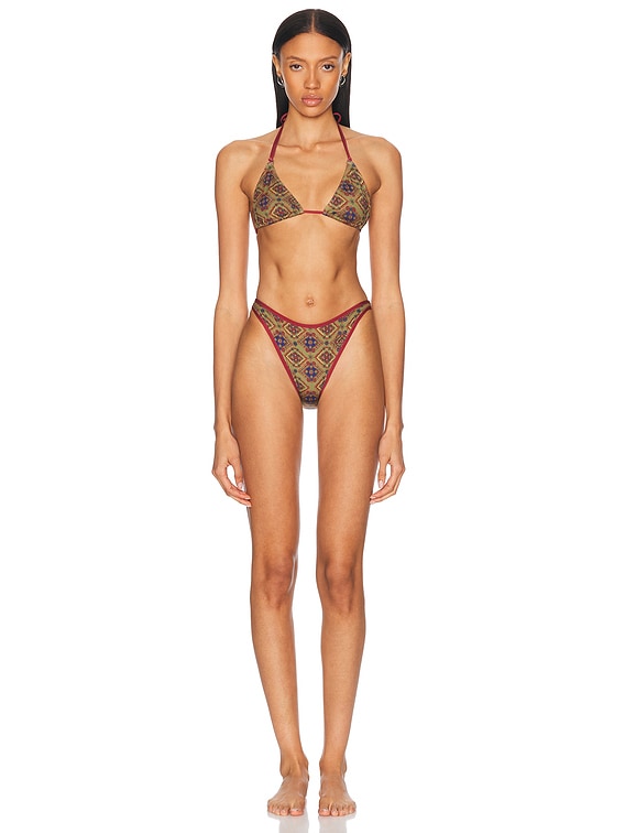 High Cut Full Bikini Bottom