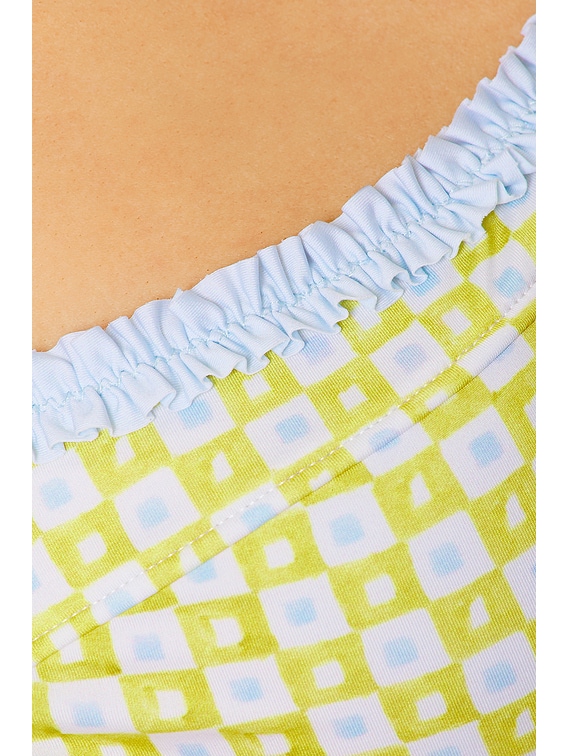 Ruffled Up Underwire Bikini Top