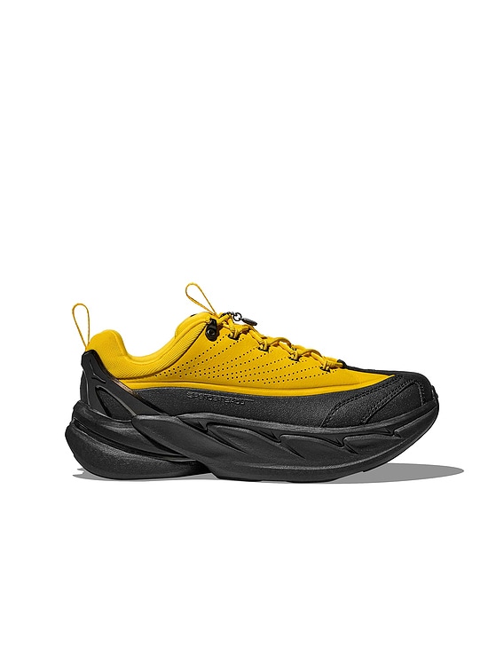 【新品、27】Hoka Elevon X Spencer Badu Zest HOKA x Spencer Badu Elevon Sneaker in Zest & Black | FWRD