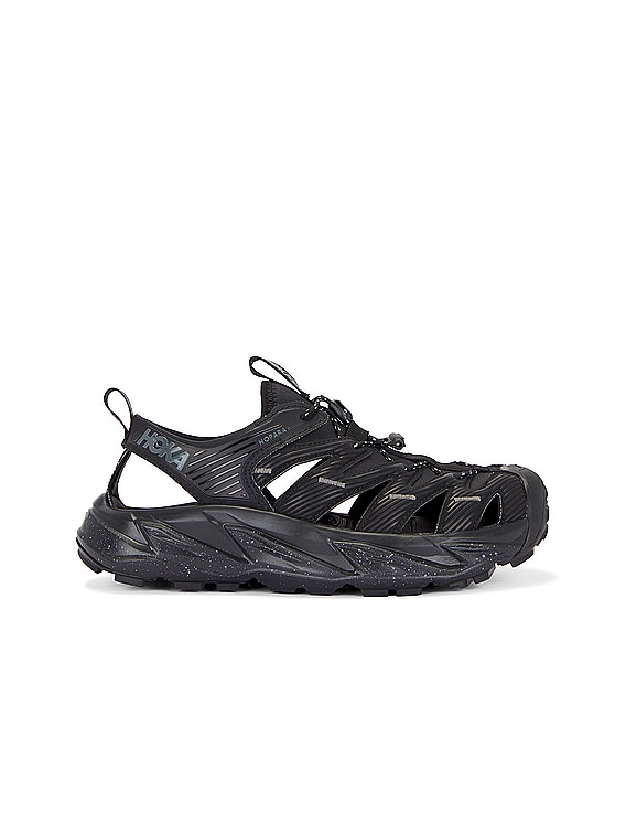 Hoka U Hopara in Black & Castlerock | FWRD