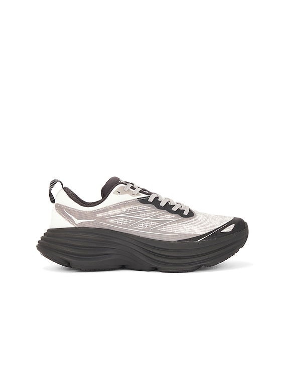 U Bondi 8 Caged Sneaker in Grey & Metallic Silver