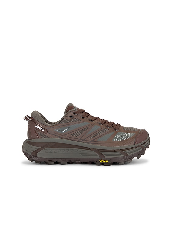 HOKA U Speedgoat 2 in Black & Asphalt Grey | FWRD