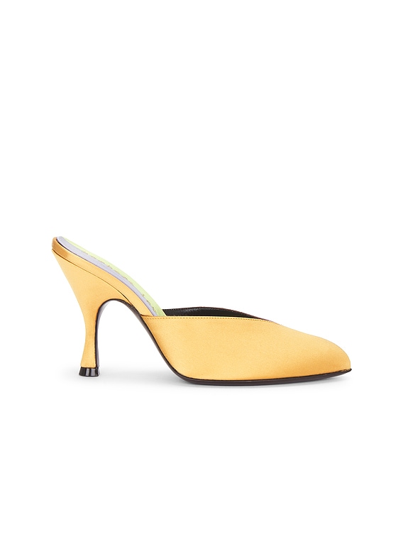 HERBERT LEVINE Milton 95 Satin Mule in Multicolor | FWRD