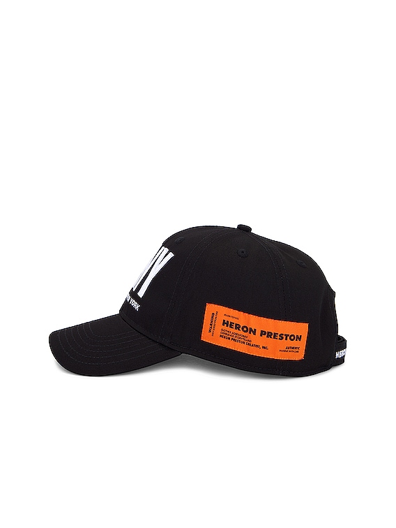 HERON PRESTON ブラックキャップ Heron Preston Nylon Baseball Cap in Black for Men | Lyst