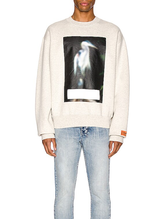 HERON PRESTON Censored Crew スウェット Heron Preston Censored Herons Crewneck in Grey | FWRD