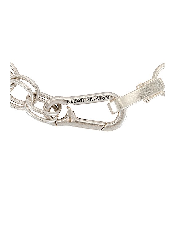 アクセサリー [HERON PRESTON) MULTICHAIN NECKLACE Heron Preston Silver Multichain Necklace Heron Preston