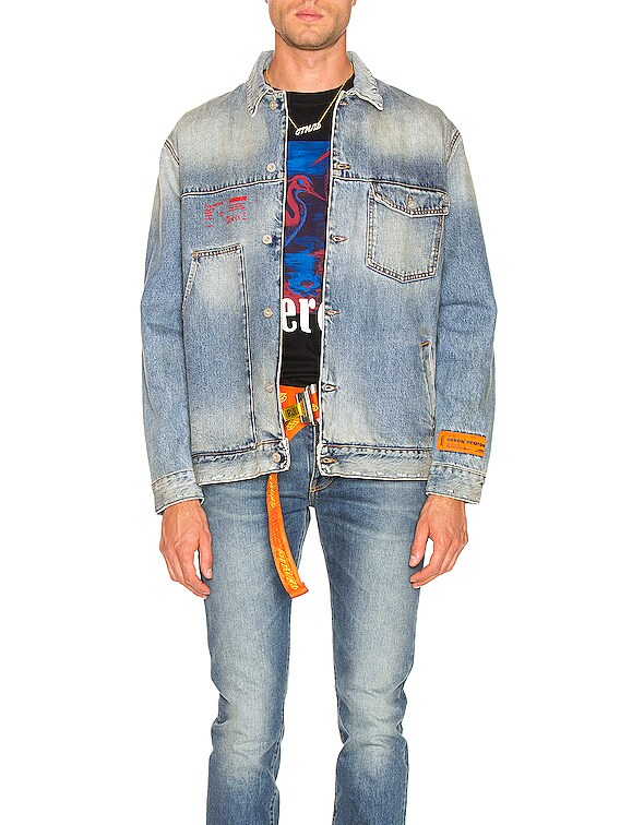 heron preston denim jacket