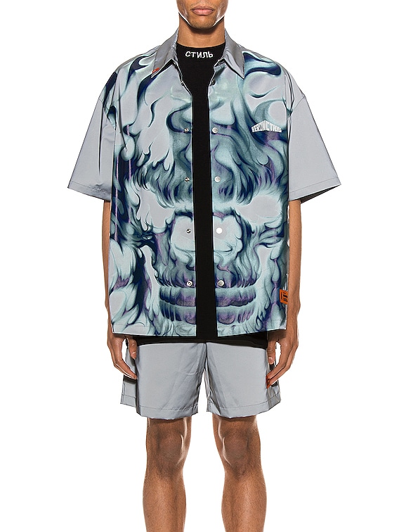 heron preston skull shirt