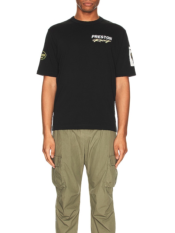 ★Heron Preston★ Racing SS Short Sleeve T-Shirt Black White Heron Preston - Preston Racing T-shirt | HBX - Globally