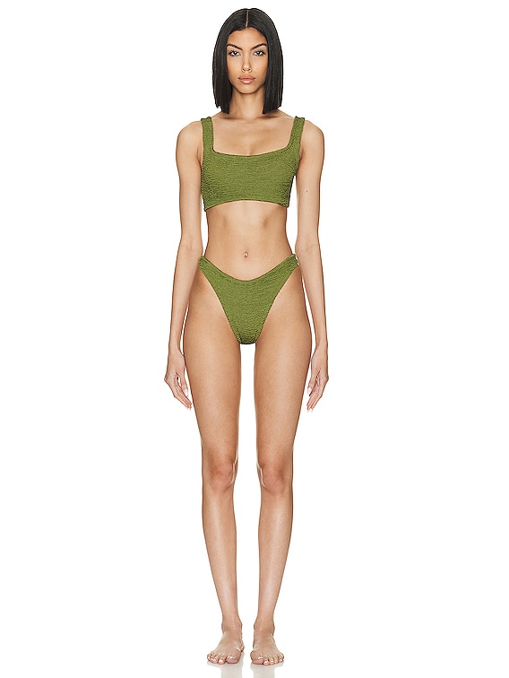 【関税込み】Hunza G グリーン Xandra ビキニ Hunza G Green Xandra Bikini Hunza G
