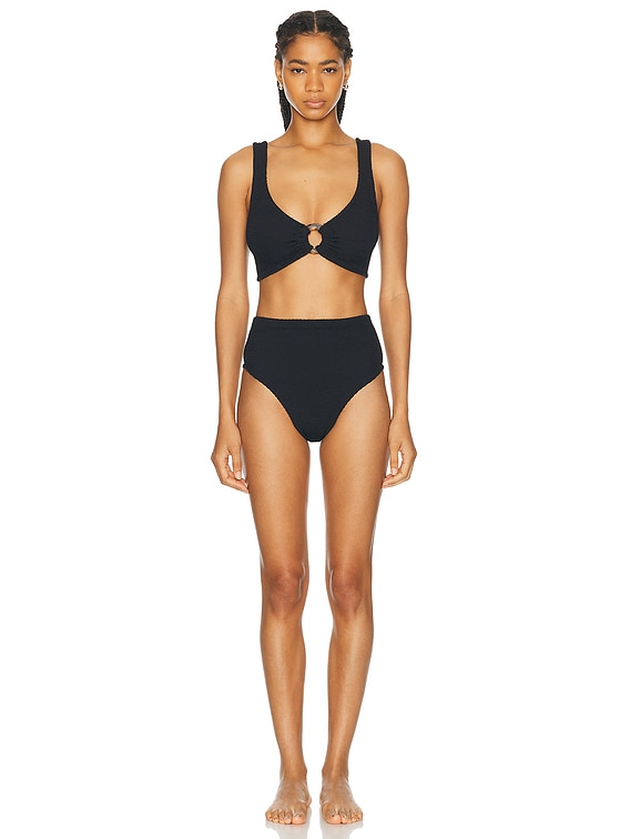 Hunza G JEANBIKINIBLACK 関税送料込 Hunza G Juno bikini in black – Soleil Blue