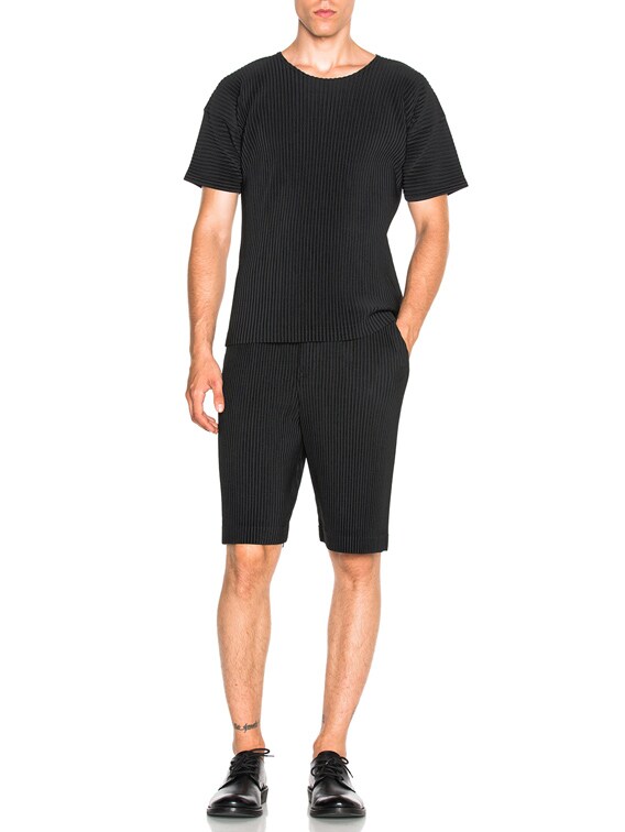 Pleats Please Issey Miyake Miyake ショートパンツ | オレンジ