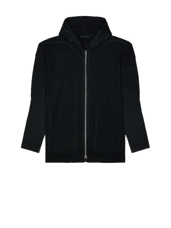 Homme Plisse Issey Miyake MC July Jacket in Black | FWRD Homme Plisse Issey Miyake MC July Jacket in Black | FWRD
