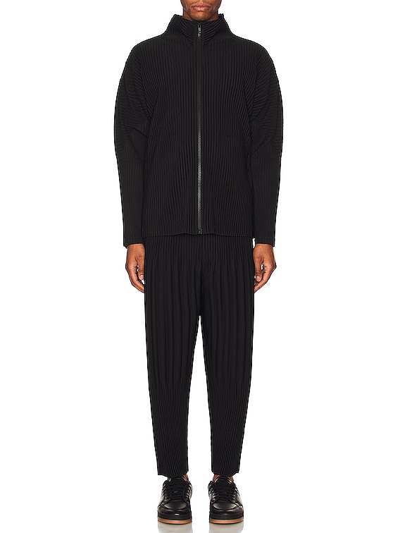 HOMME PLISSÉ ISSEY MIYAKE BASICS ジャケット 黒 BASICS – ISSEY MIYAKE ONLINE STORE
