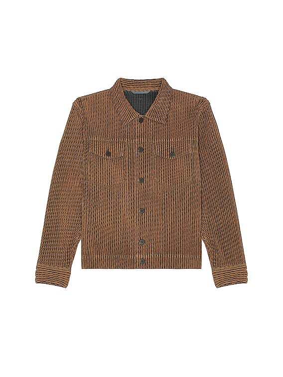 Homme Plisse Issey Miyake ジャケット - Orange | FWRD