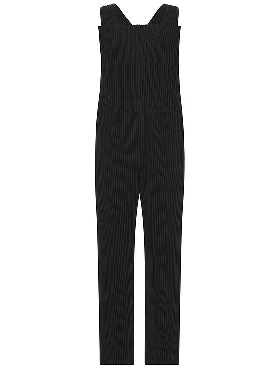 HOMME PLISSE ISSEY MIYAKE オーバーオール ISSEY MIYAKE - 【美品】オムプリッセ イッセイミヤケ 24SS