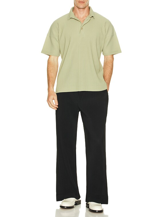 Homme Plisse Issey Miyake Pleats 3 Flare Bottom Pants 3 in Black